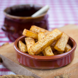 BBQ Turnip Fries from Low-Carb, So Simple Book