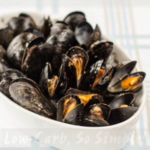 Mussels with Italian Herbs from Low-Carb, So Simple Book